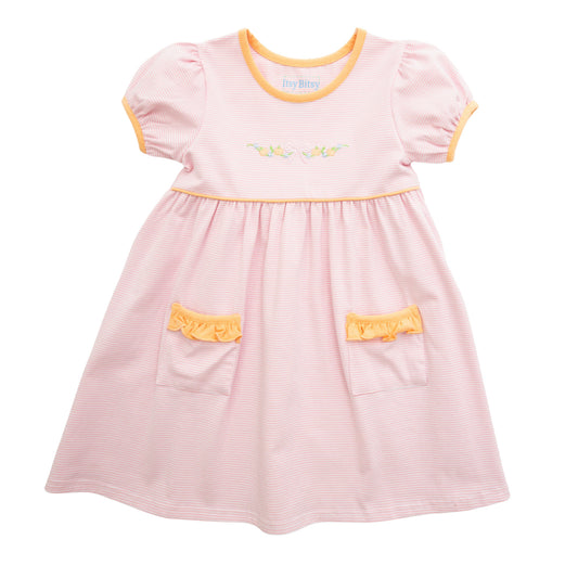 Itsy Bitsy Girls Pumpkin Dress