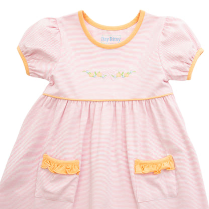 Itsy Bitsy Girls Pumpkin Dress