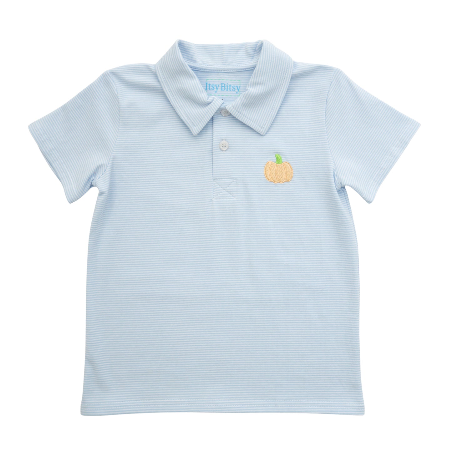 Itsy Bitsy Boys Pumpkin Polo