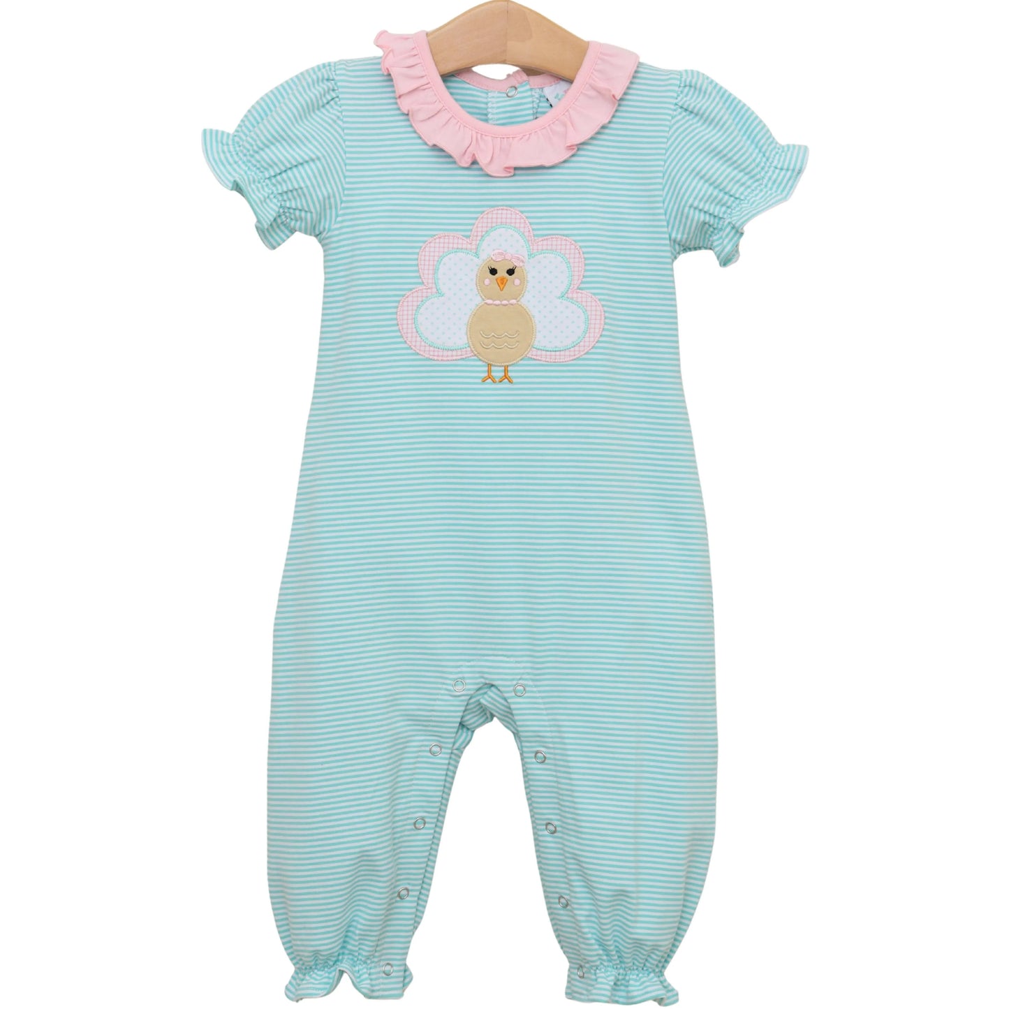 *PRE ORDER* JellyBean by Smock Candy Give Thanks Ruffle Romper