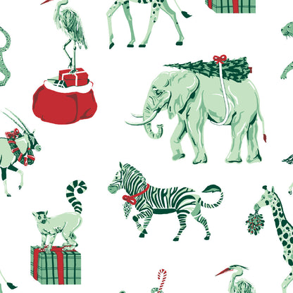 *PRE-ORDER* Heyward House LS Unisex  Bubble- Christmas Safari