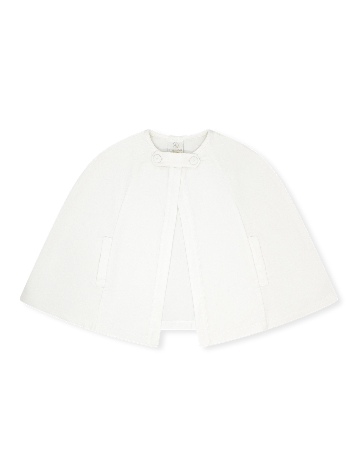 Lullaby Set Royal Cape- Winter White Velvet