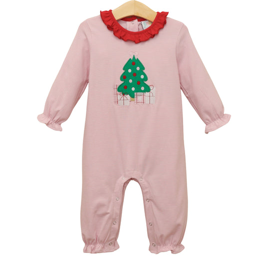 *PRE ORDER* JellyBean by Smock Candy Underneath The Tree Ruffle Romper