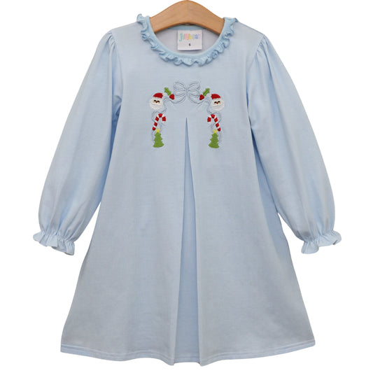 *PRE ORDER* A Classic Christmas Pleat Dress Jellybean by Smock Candy