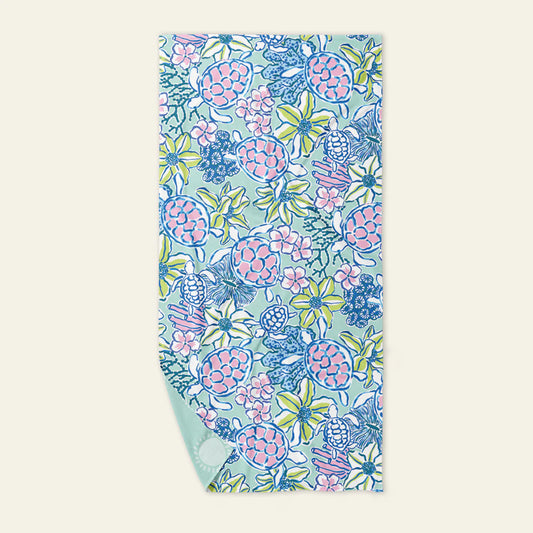 The Darling Effect - Coastal Cove XL Quick-Dry Beach Towel - Persnickety Shop
