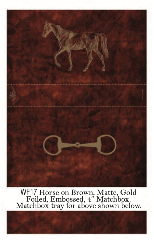 Horse on Brown Matches - Persnickety Shop