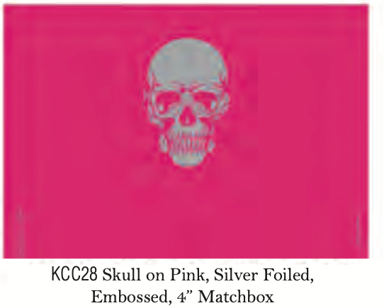 Skull Pink Matches - Persnickety Shop