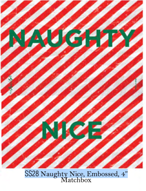 Naughty Nice Matches - Persnickety Shop