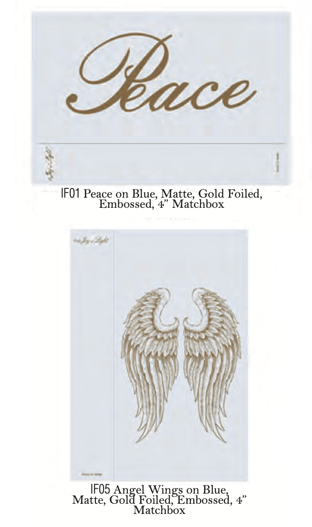 Peace Blue Matches - Persnickety Shop