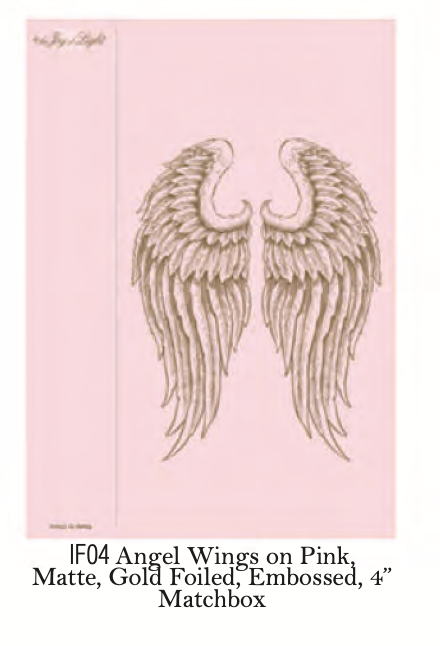 Angel Wings Pink  Matches - Persnickety Shop