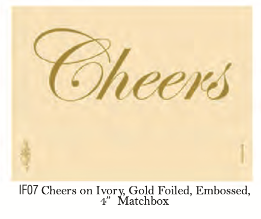 Cheers  Matches - Persnickety Shop