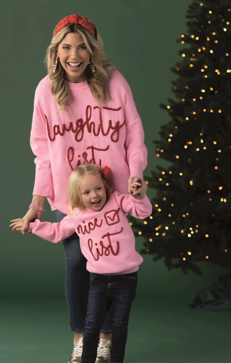 Pink Sequin Sweatshirts Many Styles! - Persnickety Shop