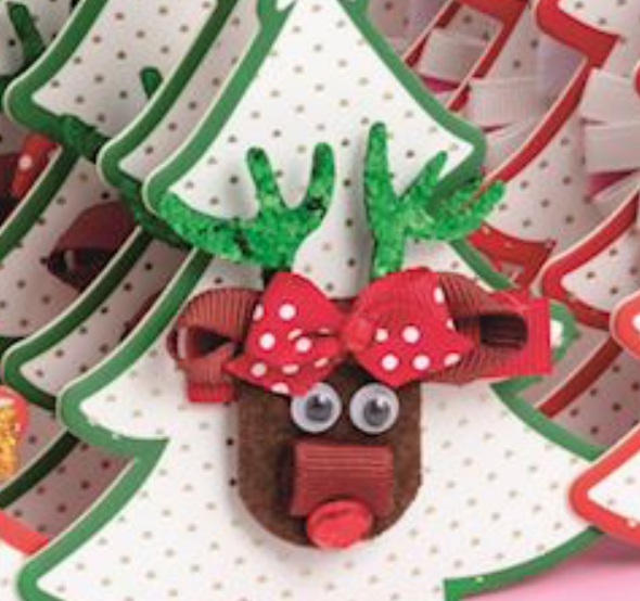 CHRISTMAS ICON HAIR CLIPS - Persnickety Shop