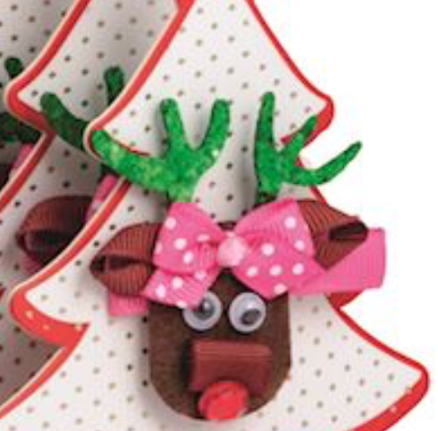 CHRISTMAS ICON HAIR CLIPS - Persnickety Shop