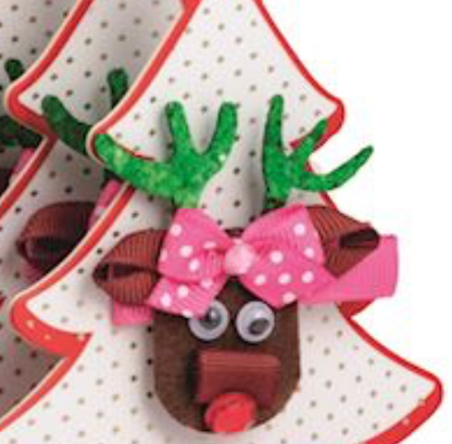 CHRISTMAS ICON HAIR CLIPS - Persnickety Shop