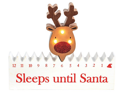 SANTA & REINDEER COUNTDOWN BLOCKS - Persnickety Shop