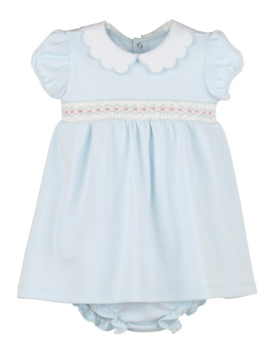 Summer Home Smock Blue Dress - Persnickety Shop