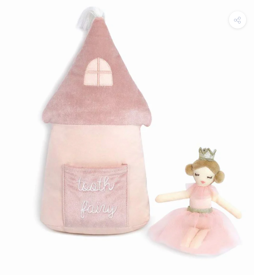 Princess Castle Tooth Fairy Pillow Set - Persnickety Shop