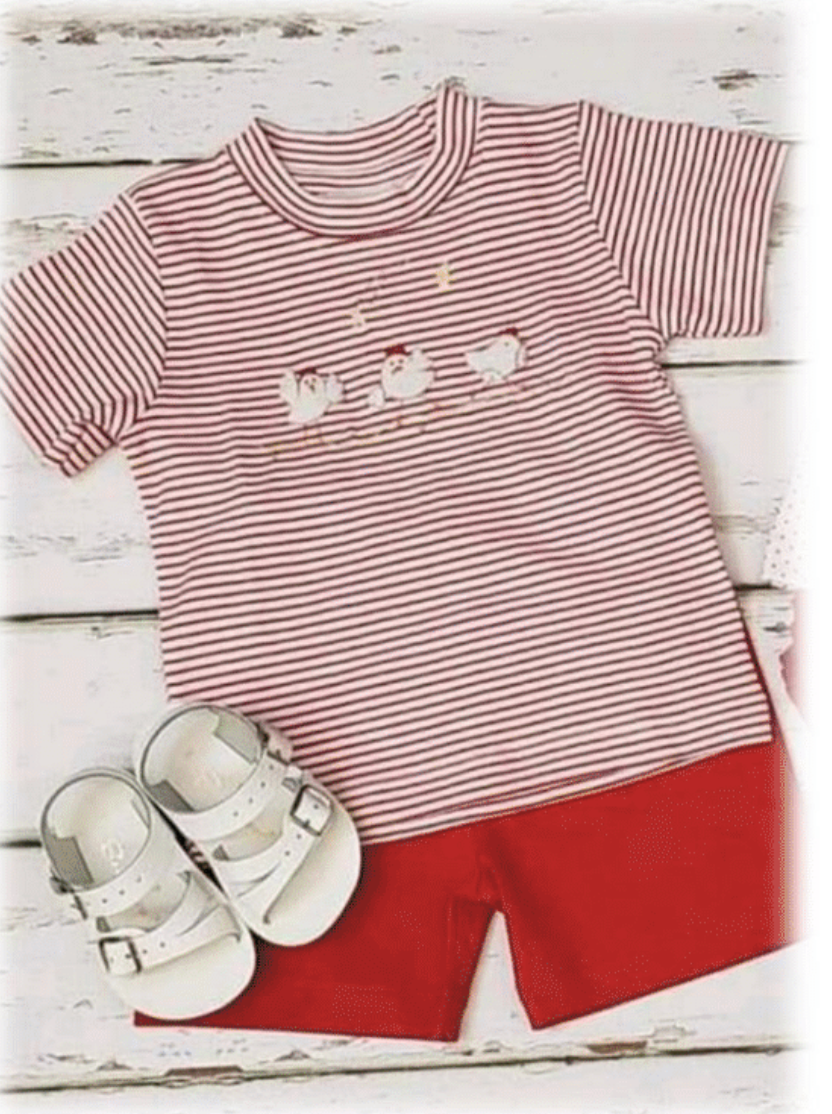 Squiggles Three Little Chicks Short Set - Persnickety Shop