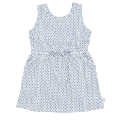 Girls Sleeveless Purple Poppy Skort Dress