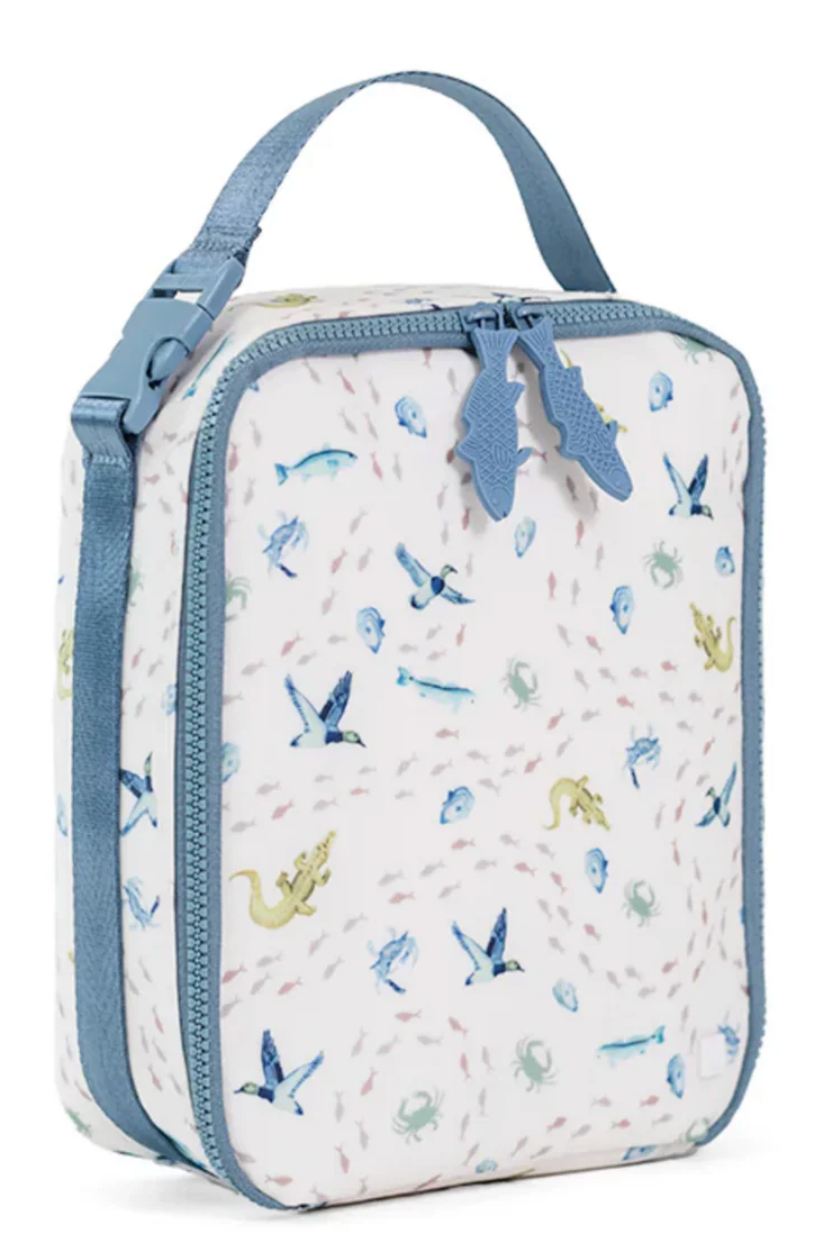 TRVL Insulated Lunch Bag - Coastal Tides