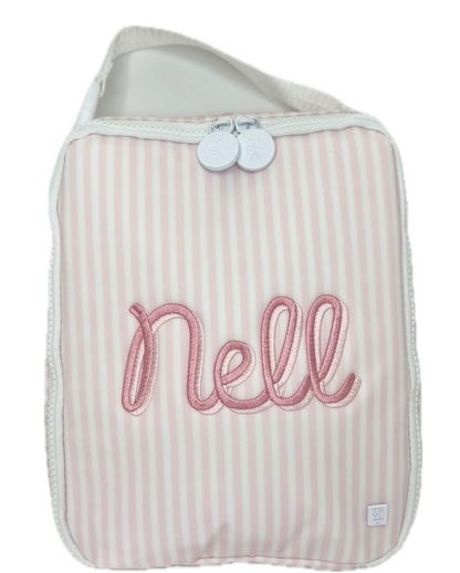 Lunch Box Pimlico Stripe Light Pink by TRVL Design