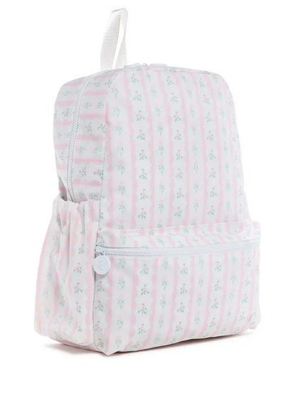 Backpacker Ribbon Floral Pink by TRVL Design