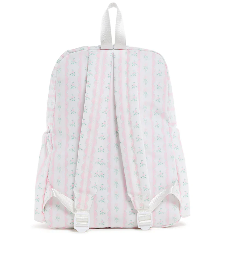 Backpacker Ribbon Floral Pink by TRVL Design