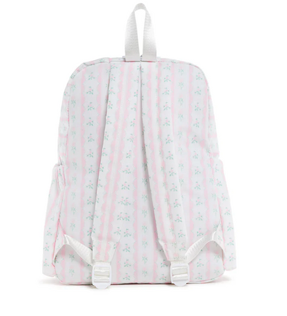 Backpacker Ribbon Floral Pink by TRVL Design