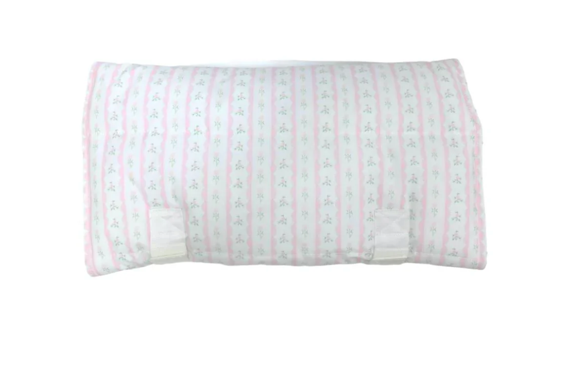 TRVL DESIGN Rest Up! Nap Mat Ribbon Floral Pink