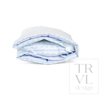 TRVL DESIGN Rest Up! Nap Mat Ribbon Floral Blue