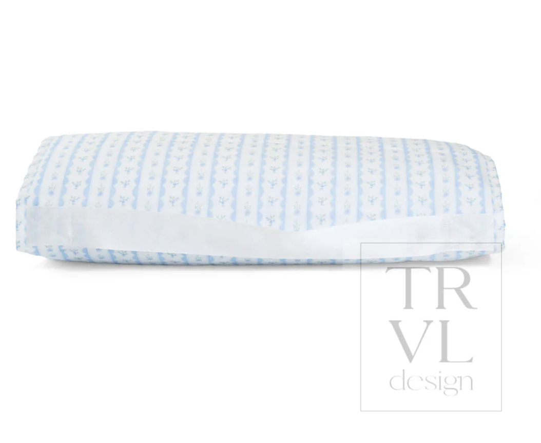 TRVL DESIGN Rest Up! Nap Mat Ribbon Floral Blue
