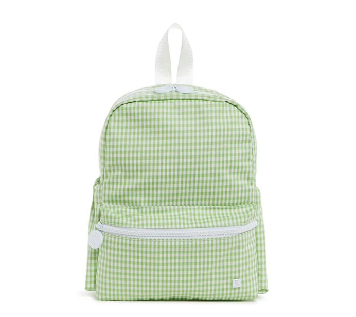 TRVL DESIGN MINI BACKER - GINGHAM LEAF2 BACKPACK