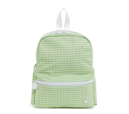 TRVL DESIGN MINI BACKER - GINGHAM LEAF2 BACKPACK