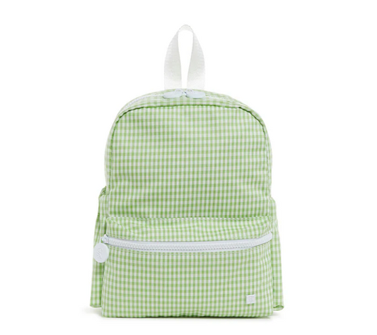 TRVL DESIGN MINI BACKER - GINGHAM LEAF2 BACKPACK