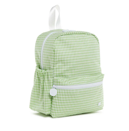 TRVL DESIGN MINI BACKER - GINGHAM LEAF2 BACKPACK