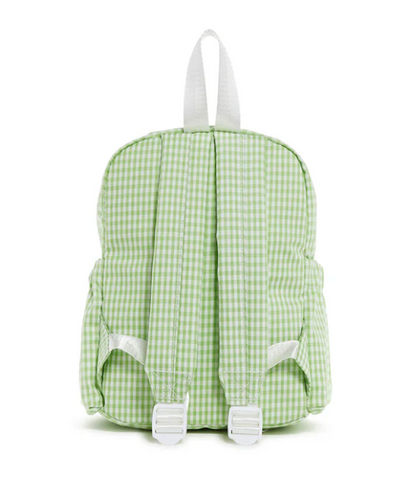 TRVL DESIGN MINI BACKER - GINGHAM LEAF2 BACKPACK