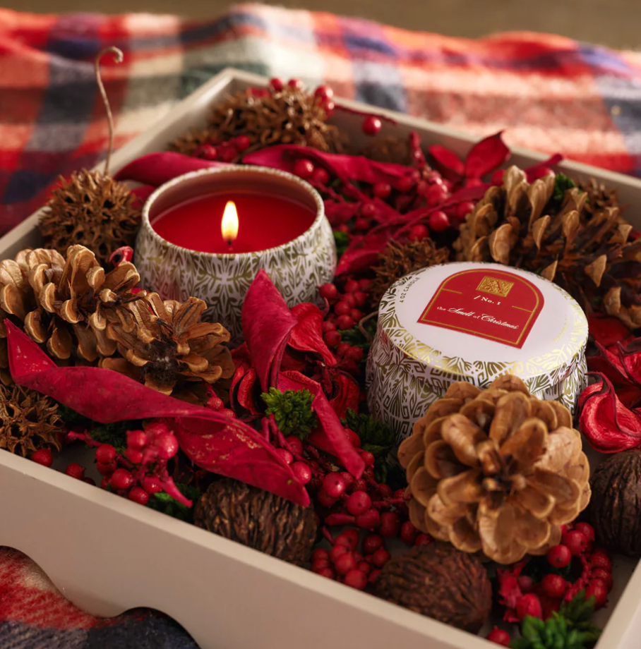 Aromatique The Smell Of Christmas Tin Deco Candle