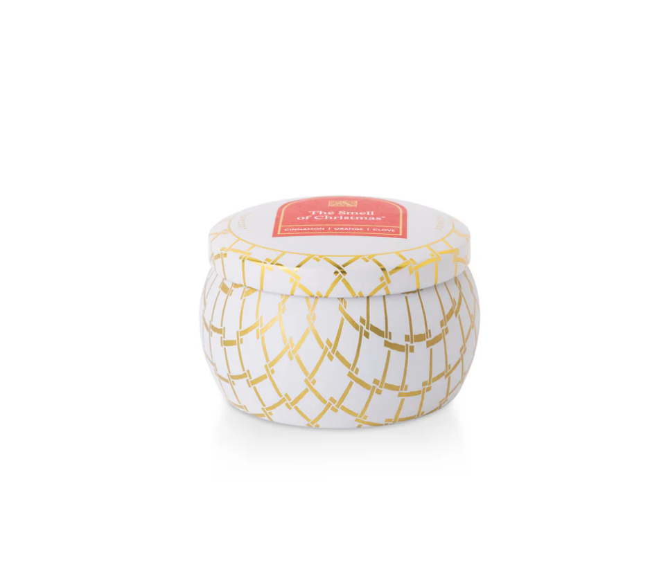 Aromatique The Smell Of Christmas Tin Deco Candle