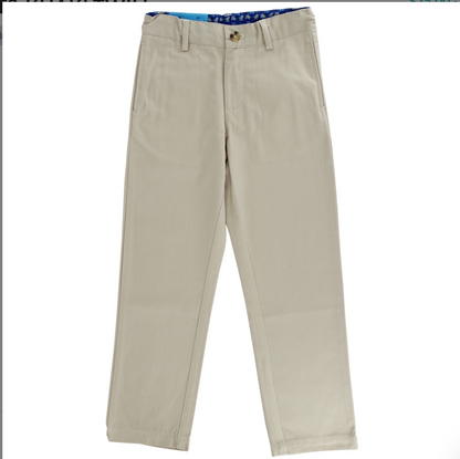 Bailey Boys Champ Pant-Khaki Twill