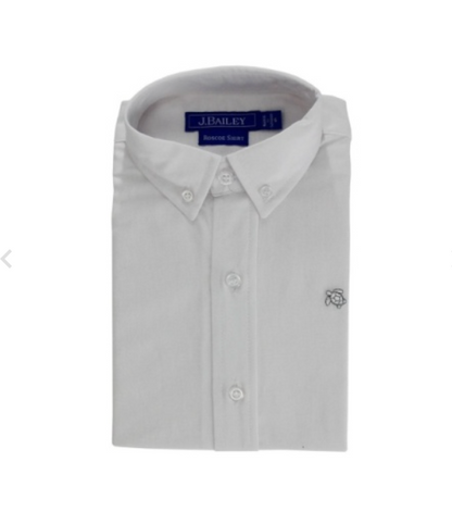 Bailey Boys Roscoe Button Down - White Oxford