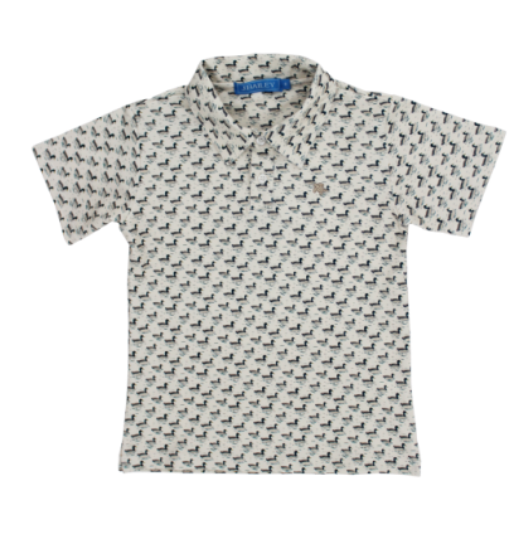 Bailey Boys S/S PERFORMANCE POLO-MALLARDS