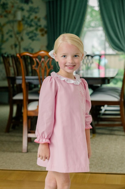 PRE-ORDER The Proper Peony Blushing Bow Dress