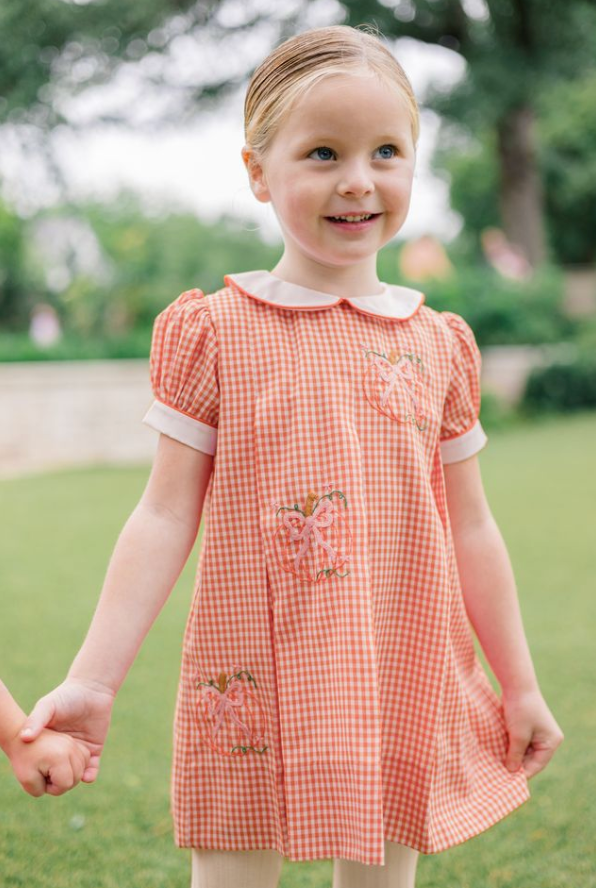 PRE-ORDER THE PROPER PEONY Porter Pumpkin Dress