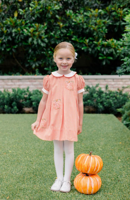 PRE-ORDER THE PROPER PEONY Porter Pumpkin Dress