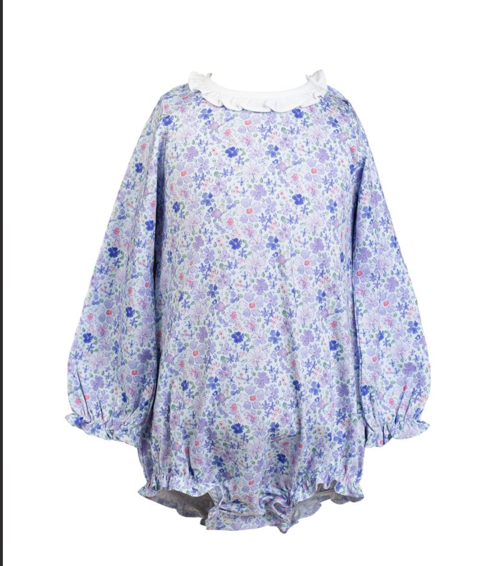PREORDER Proper Peony Iris Garden LS Girl Bubble