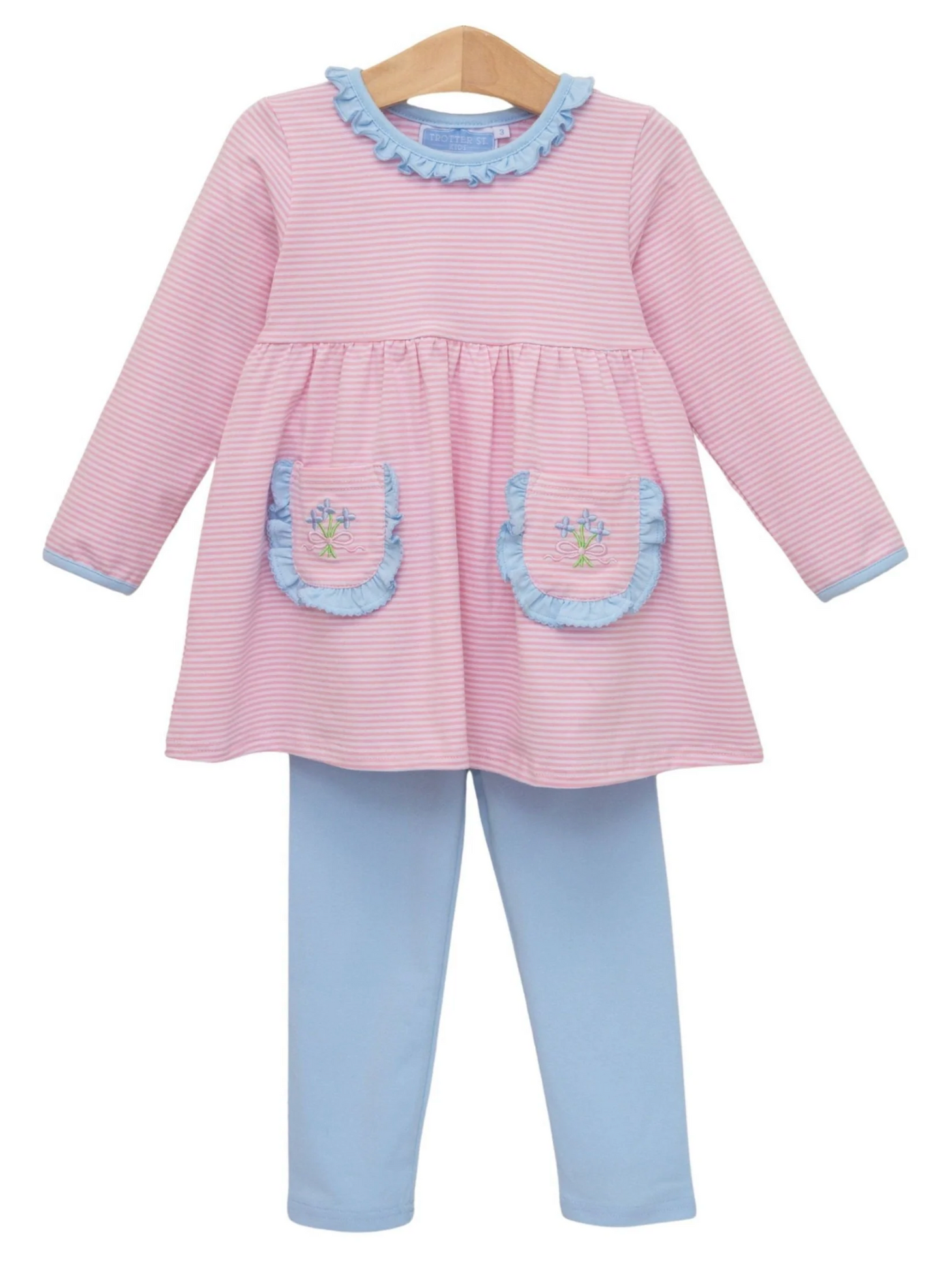 Trotter Street Flower Bouquet Pant set