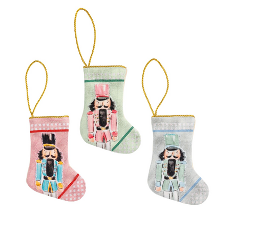 MINI NUTCRACKER STOCKING