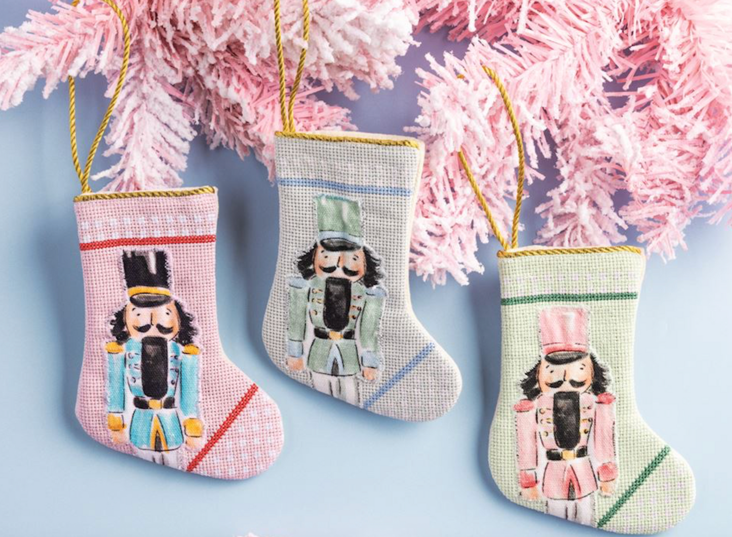 MINI NUTCRACKER STOCKING