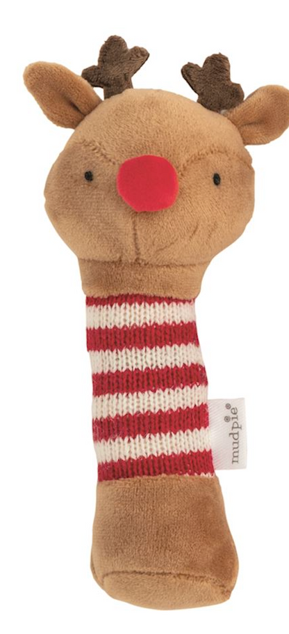 Christmas Baby Plush Rattles